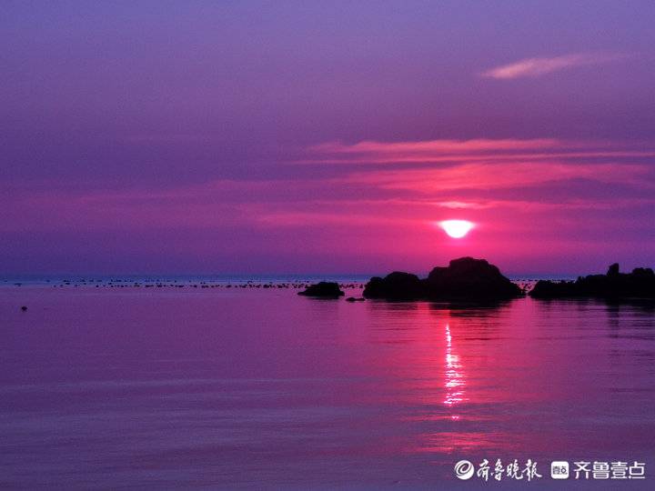 賞海島風(fēng)光！煙臺壹粉：第一次近距離看海蜇，實在是太美了